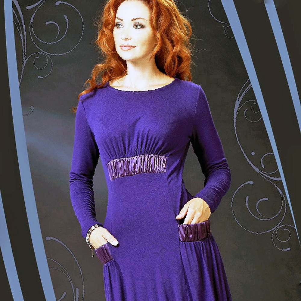 PARTY DRESS STRETCH POCKETS MADE IN EUROPE